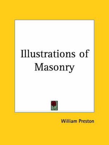 Cover image for Illustrations of Masonry (1855)