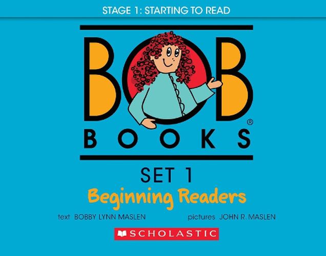 Bob Books - Set 1: Beginning Readers Hardcover Bind-Up Phonics, Ages 4 and Up, Kindergarten (Stage 1: Starting to Read)