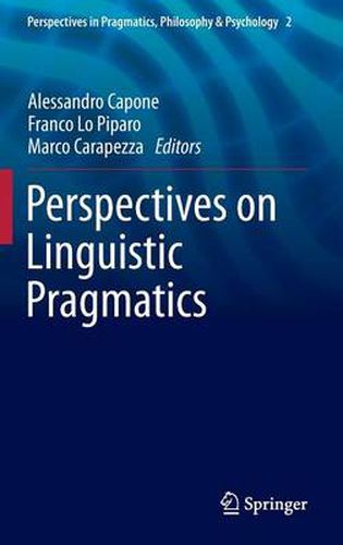 Cover image for Perspectives on Linguistic Pragmatics