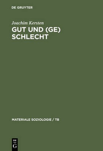 Cover image for Gut und (Ge)schlecht