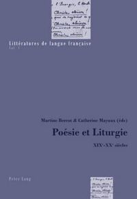 Cover image for Poesie Et Liturgie: XIX E -XX E Siecles