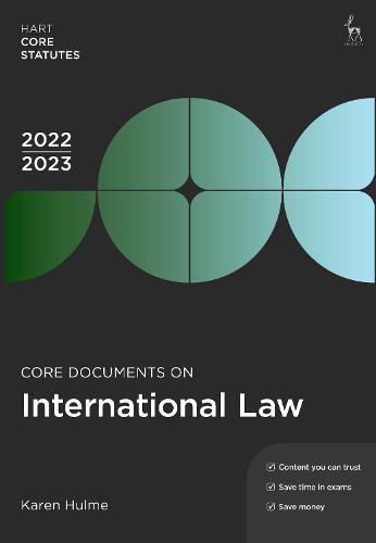 Cover image for Core Documents on International Law 2022-23