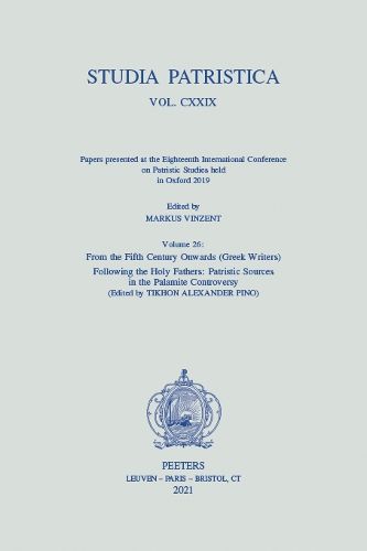 Cover image for Studia Patristica. Vol. CXXIX - Papers presented at the Eighteenth International Conference on Patristic Studies held in Oxford 2019