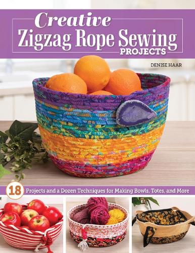 Cover image for Creative Zigzag Rope Sewing Projects