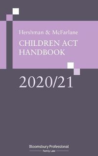 Cover image for Hershman and McFarlane: Children Act Handbook 2020/21