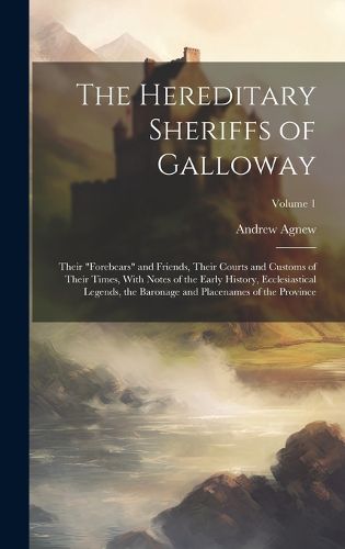 Cover image for The Hereditary Sheriffs of Galloway; Their "forebears" and Friends, Their Courts and Customs of Their Times, With Notes of the Early History, Ecclesiastical Legends, the Baronage and Placenames of the Province; Volume 1