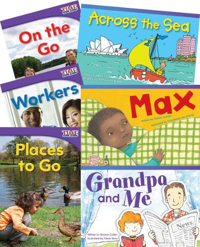 Cover image for In the Community 6-Book Set (Themed Fiction and Nonfiction)
