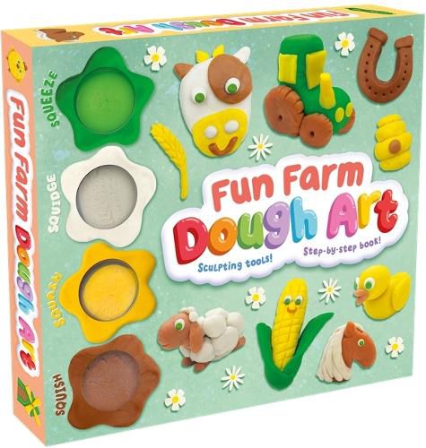 Cover image for Fun Farm Dough Art