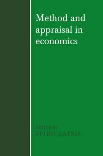 Cover image for Method and Appraisal in Economics