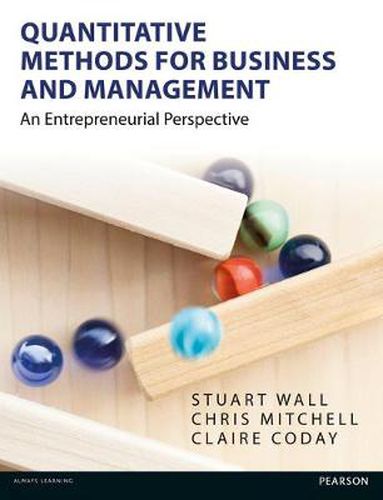 Cover image for Quantitative Methods for Business and Management: An Entrepreneurial Perspective