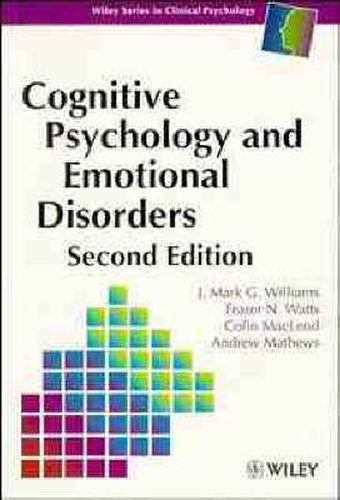 Cognitive Psychology and Emotional Disorders