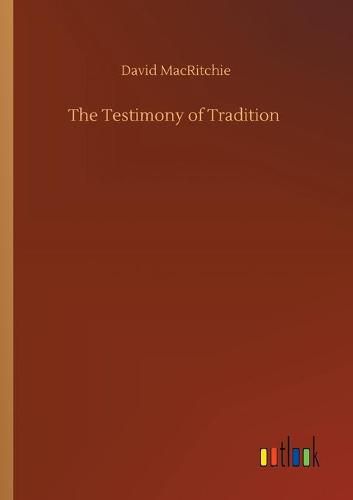 Cover image for The Testimony of Tradition