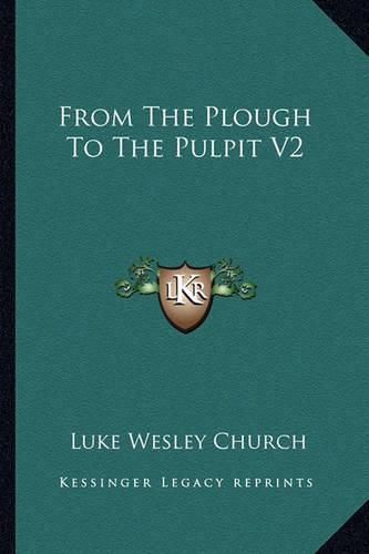 Cover image for From the Plough to the Pulpit V2