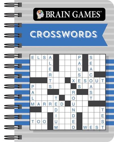 Cover image for Brain Games - To Go - Crosswords (Blue)