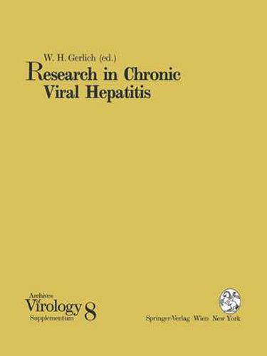 Cover image for Research in Chronic Viral Hepatitis