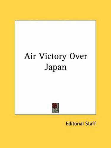 Cover image for Air Victory Over Japan