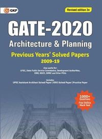 Cover image for Gate 2020 Architecture & Planning Previous Years' Solved Papers 2009-2019