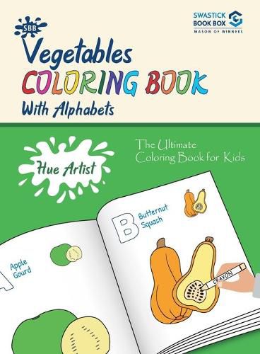 Cover image for SBB Hue Artist - Vegetables Colouring Book