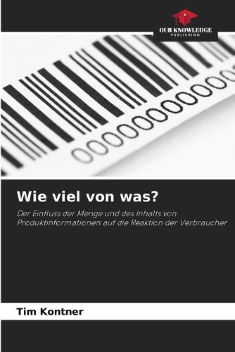 Cover image for Wie viel von was?