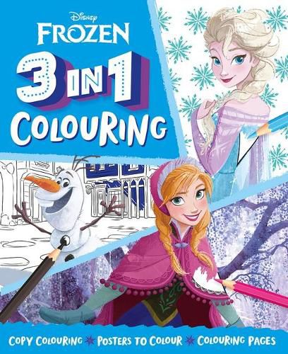 Cover image for Frozen: 3 in 1 Colouring (Disney)