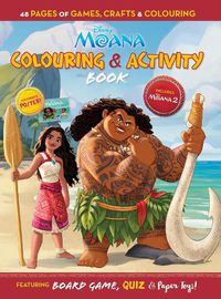 Cover image for Moana 2: Colouring and Activity Book (Disney)