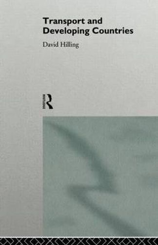 Cover image for Transport and Developing Countries