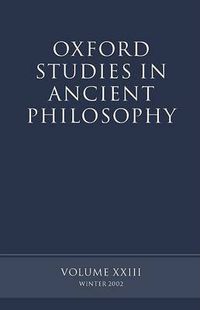 Cover image for Oxford Studies in Ancient Philosophy