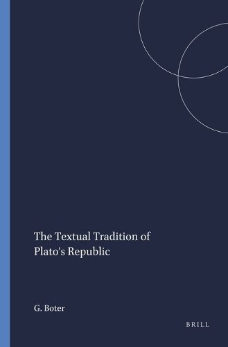 Cover image for The Textual Tradition of Plato's Republic