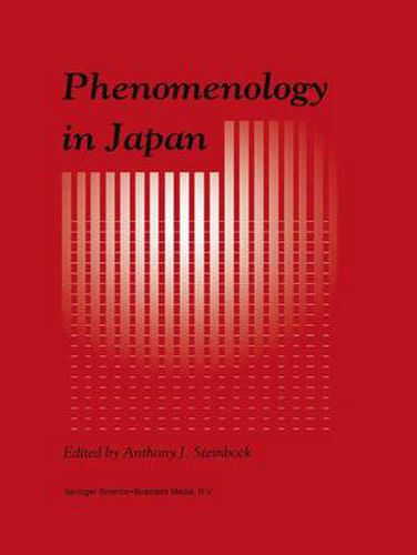 Cover image for Phenomenology in Japan