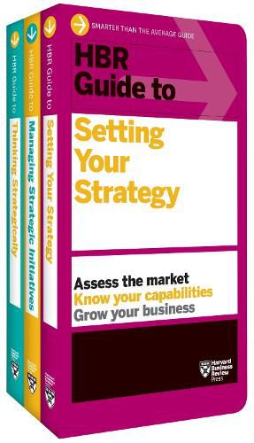 Cover image for HBR Guides to Building Your Strategic Skills Collection (3 Books)