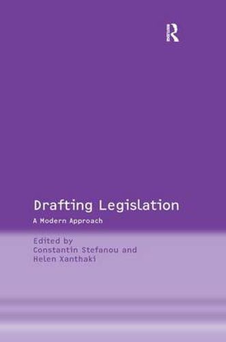 Cover image for Drafting Legislation: A Modern Approach