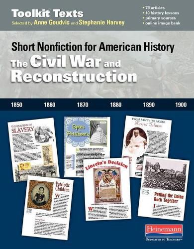 Cover image for The Civil War and Reconstruction: Short Nonfiction for American History