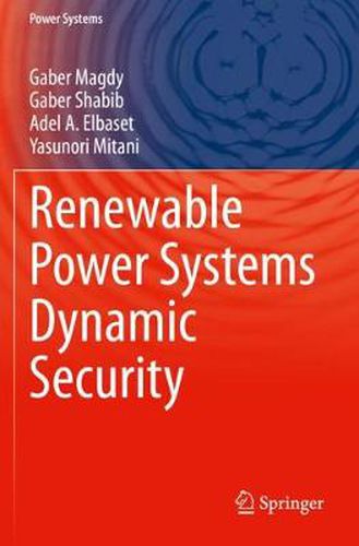 Cover image for Renewable Power Systems Dynamic Security