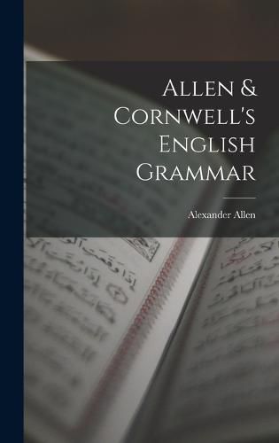 Cover image for Allen & Cornwell's English Grammar