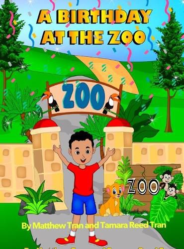 Cover image for A Birthday at the Zoo