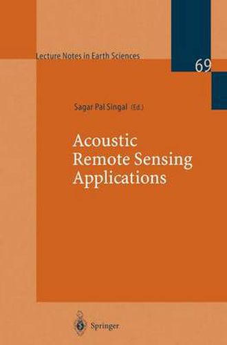 Cover image for Acoustic Remote Sensing Applications