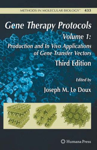 Gene Therapy Protocols: Volume 1: Production and In Vivo Applications of Gene Transfer Vectors