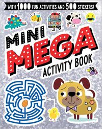 Cover image for Sticker Activity Book Mini Mega - Silver