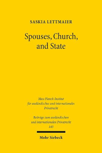 Cover image for Spouses, Church, and State