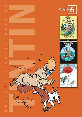 The Adventures of Tintin, Volume 6: The Calculus Affair, The Red Sea Sharks, and Tintin in Tibet