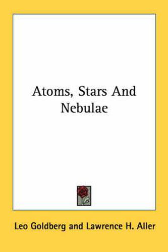 Cover image for Atoms, Stars and Nebulae