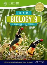 Cover image for Essential Biology for Cambridge Lower Secondary Stage 9 Student Book