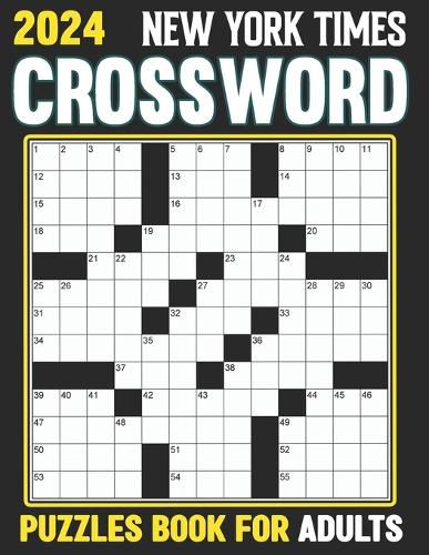 2024 New York times Crossword Puzzles Book For Adults