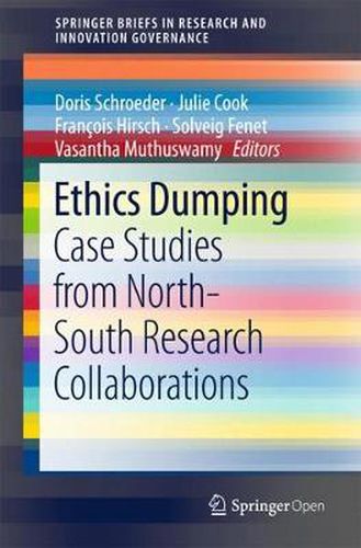 Cover image for Ethics Dumping: Case Studies from North-South Research Collaborations