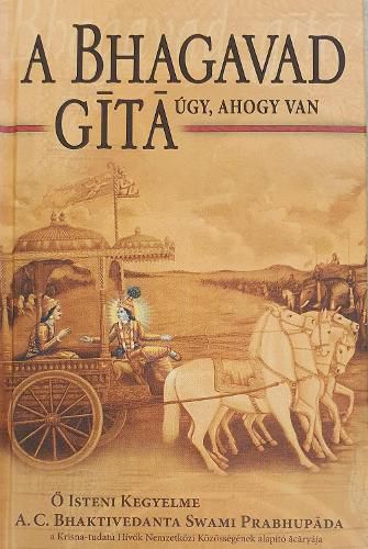 Cover image for Bhagavad-Gita Ugy, Ahogy Van [Hungarian language]