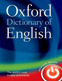 Cover image for Oxford Dictionary of English
