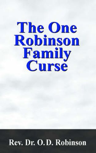 Cover image for The One Robinson Family Curse