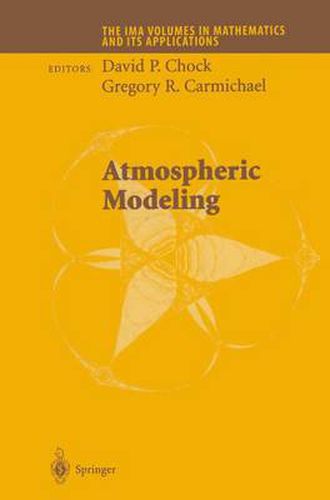 Cover image for Atmospheric Modeling