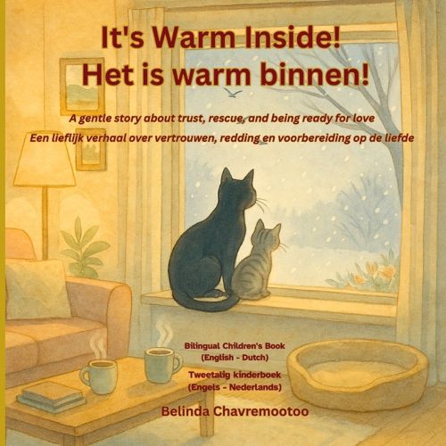Cover image for It's warm inside! / Het is warm binnen! (Bilingual