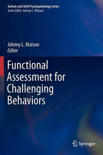 Cover image for Functional Assessment for Challenging Behaviors